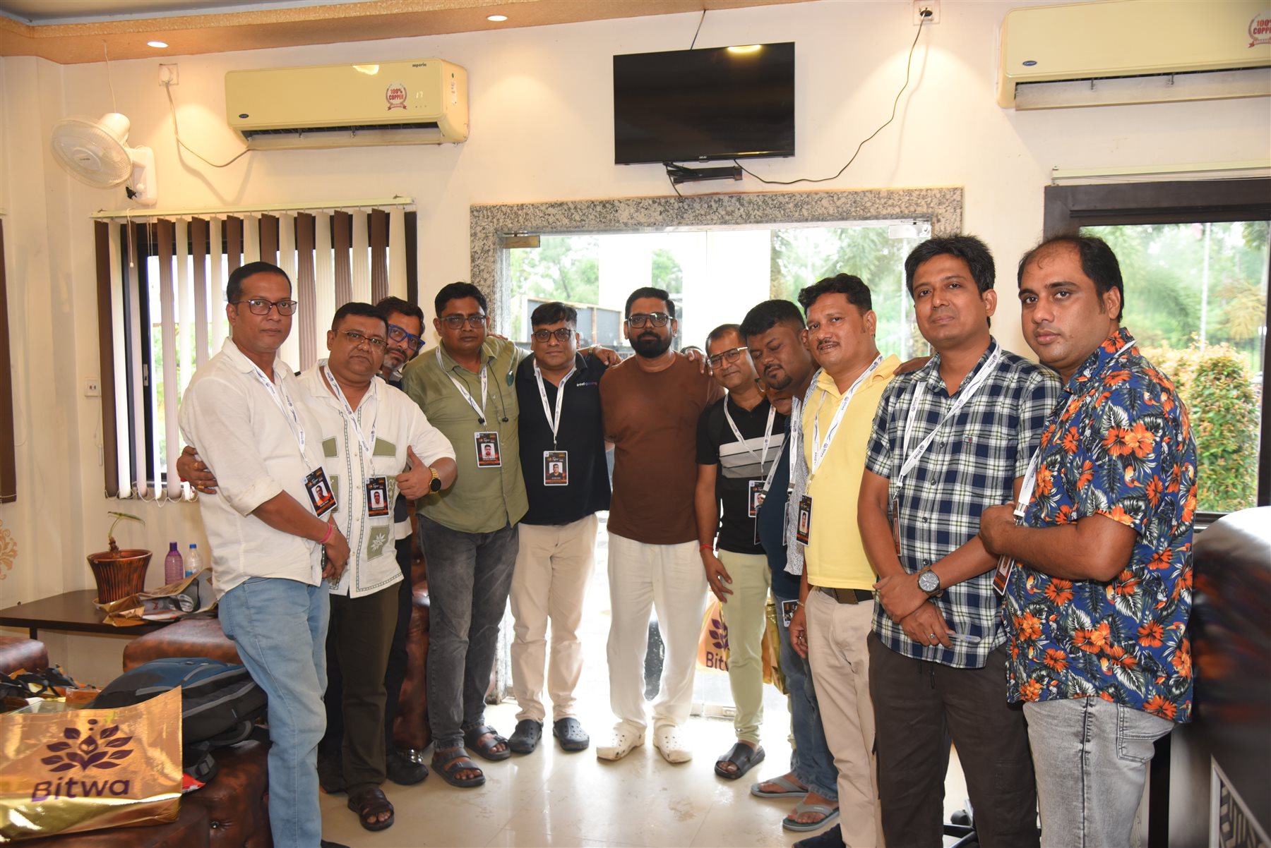 BITWA members together at the farewell during the Tajpur Meet 2026